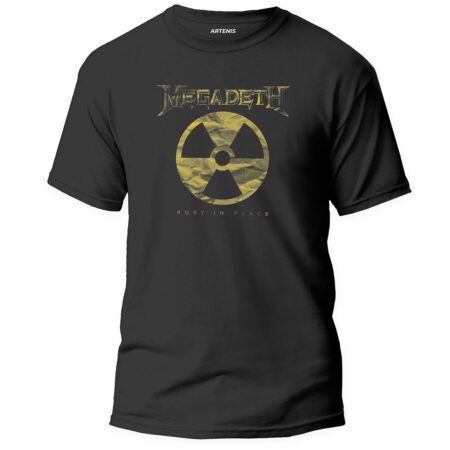 Remera Megadeth Rust In Peace Radioactivo