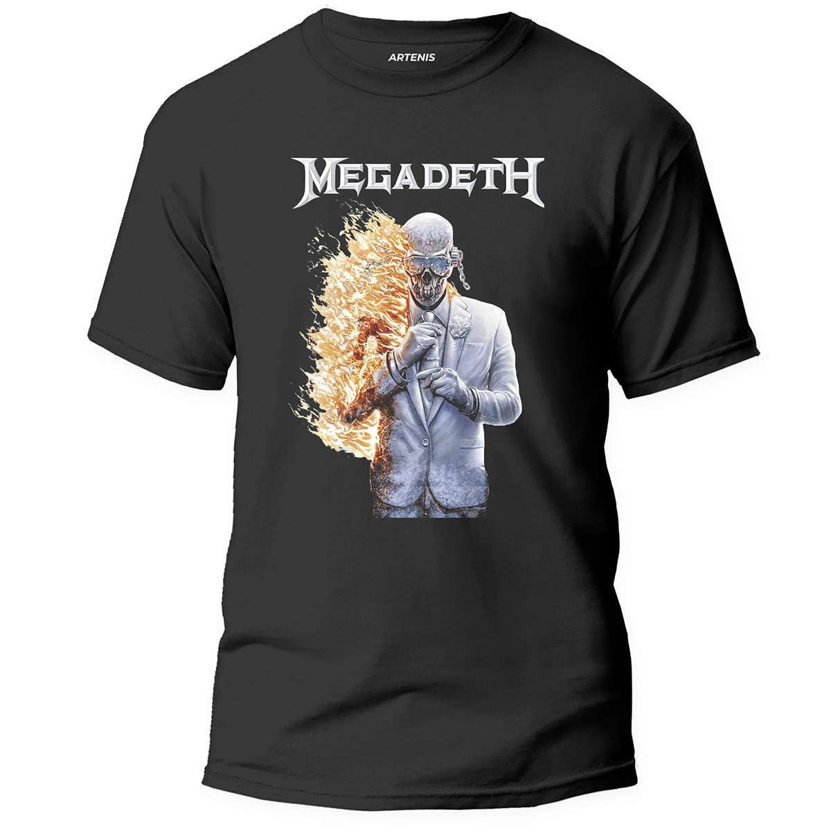 Remera Megadeth Flame 1 Remera Megadeth Flame