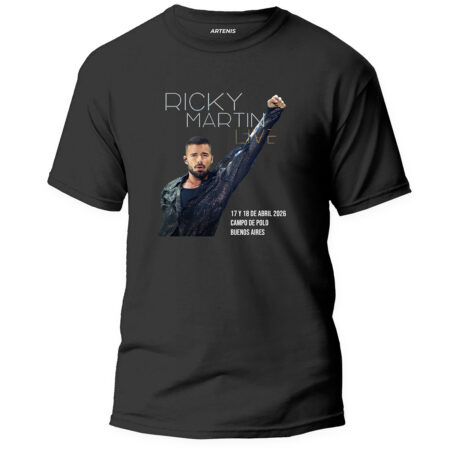 Remera Ricky Martin Buenos Aires