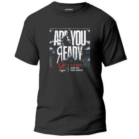 Remera Korn Fecha Argentina