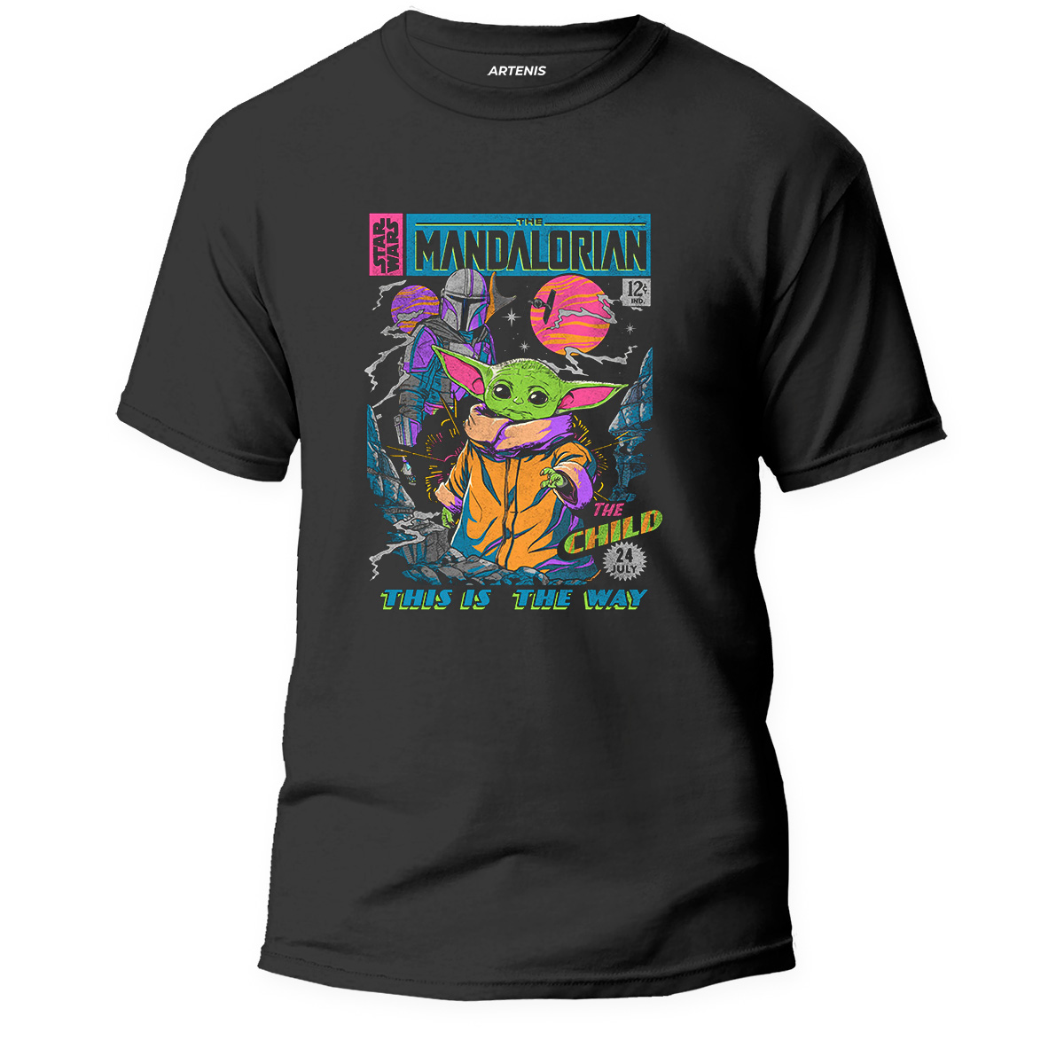 Remera The Mandalorian The Child 1 Remera The Mandalorian The Child
