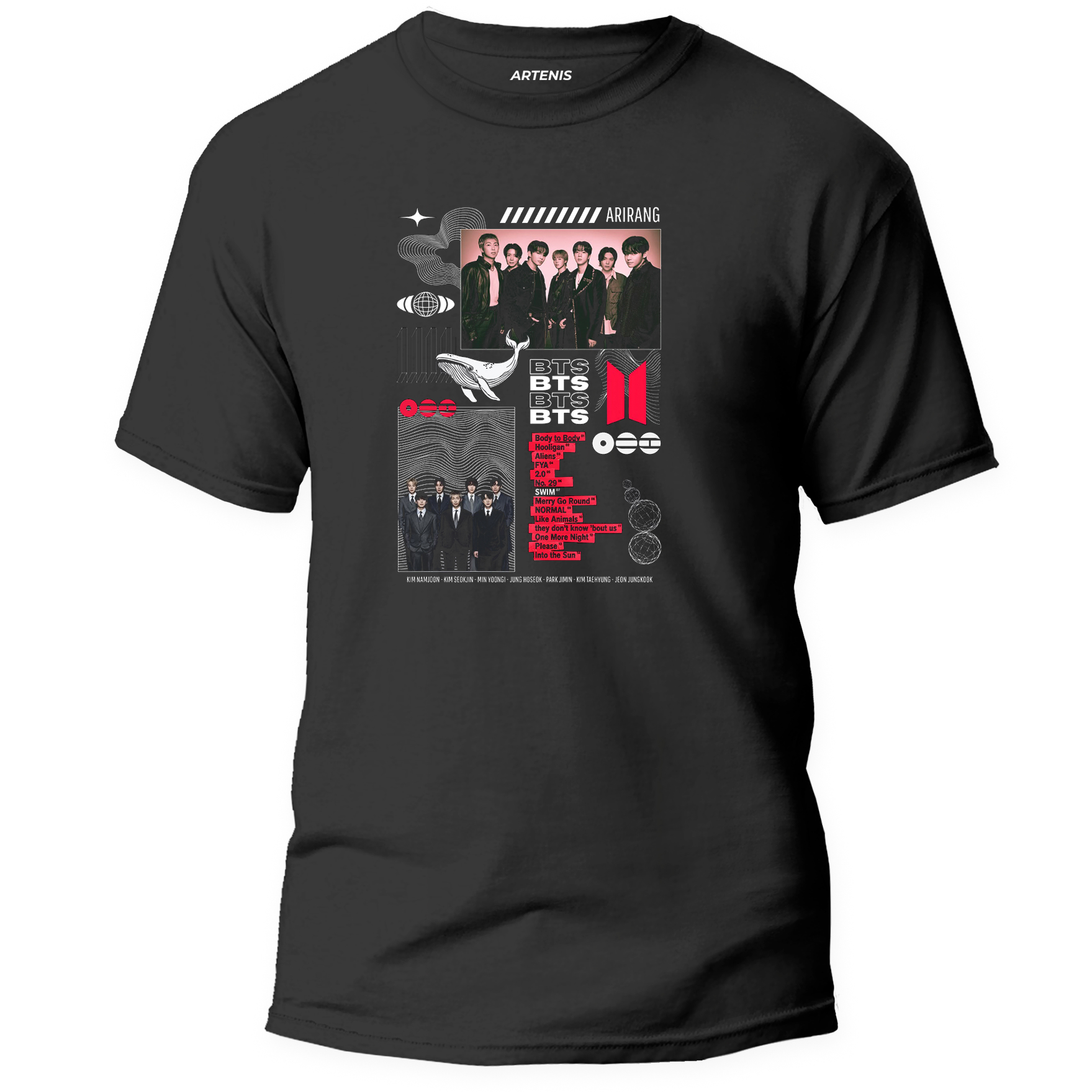 Remera BTS Visual Chaos 1 Remera BTS Visual Chaos