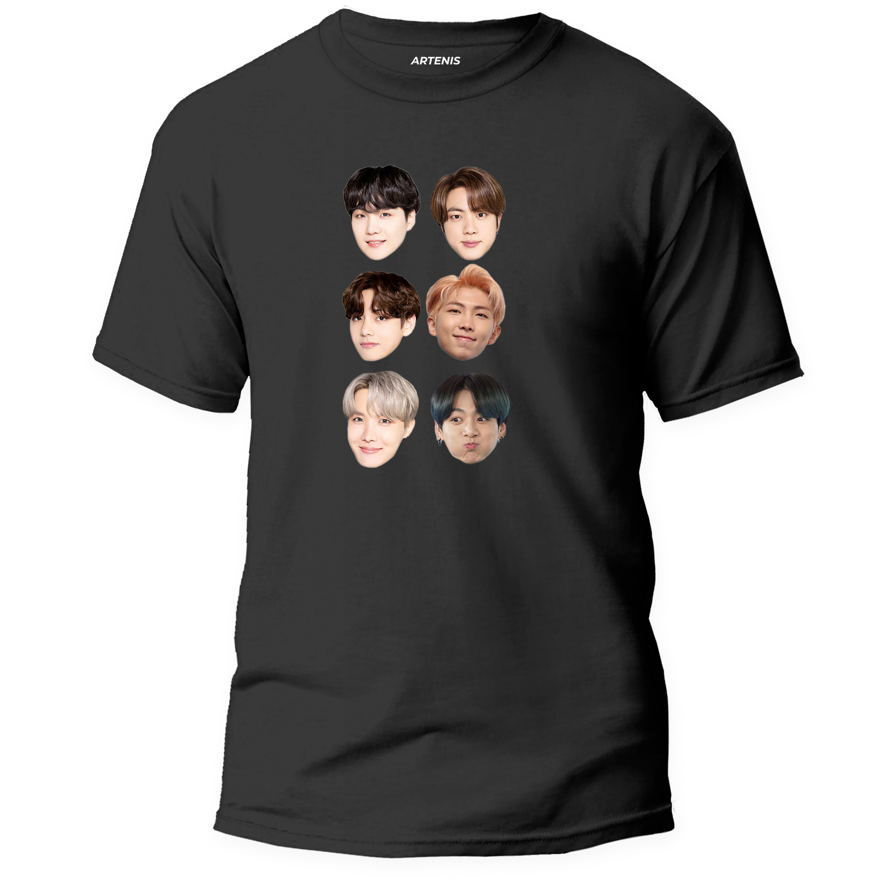 Remera BTS Dream Faces 1 Remera BTS Dream Faces