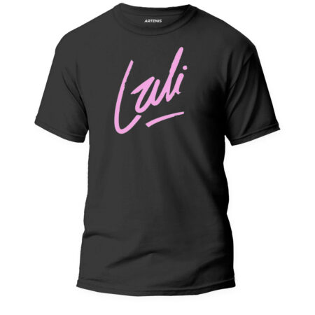 Remera Lali Logo Rosa