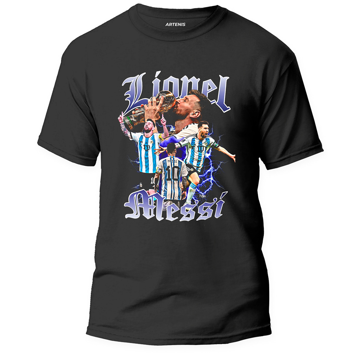 Remera Lionel Messi Vintage 1 Remera Lionel Messi Vintage