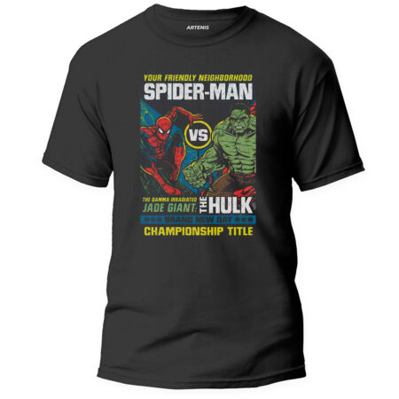 Remera Hulk vs Spiderman
