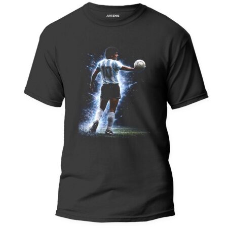 Remera Maradona En Campo