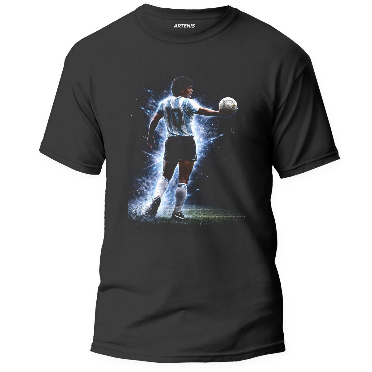 Remera Maradona En Campo 1 Remera Maradona En Campo