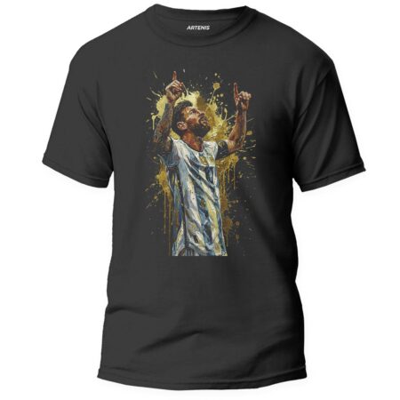 Remera Messi Oro