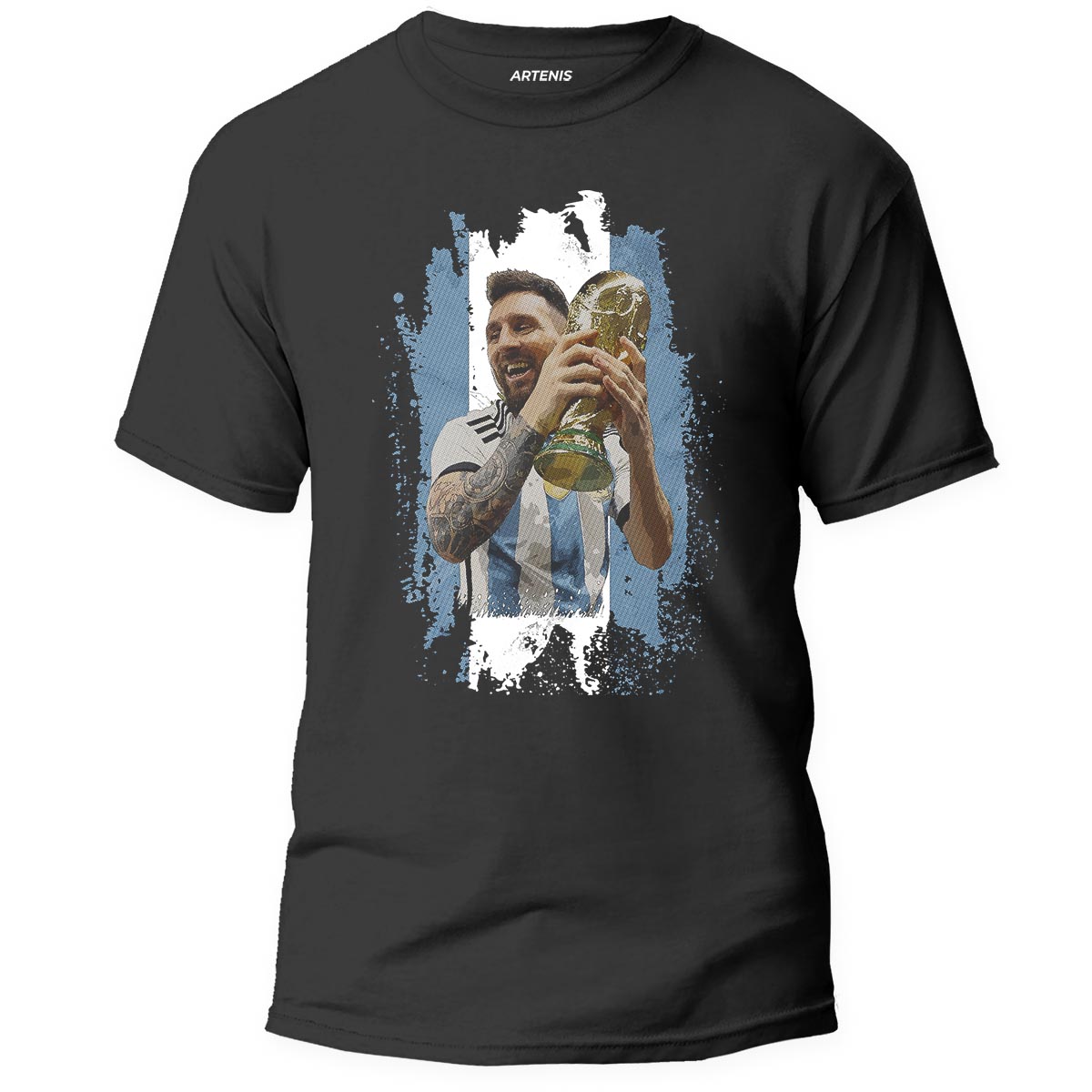 Remera Messi Campeon 2022 1 Remera Messi Campeon 2022