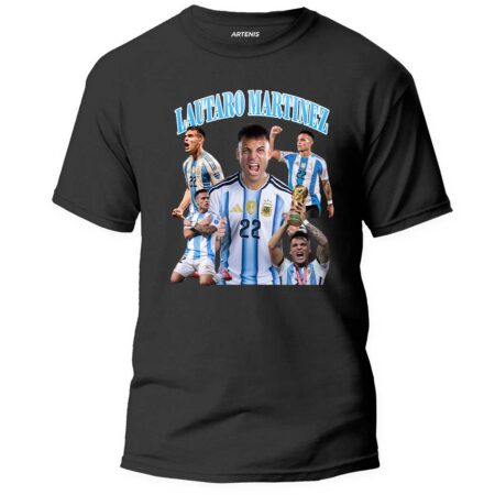 Remera Lautaro Martínez Collage