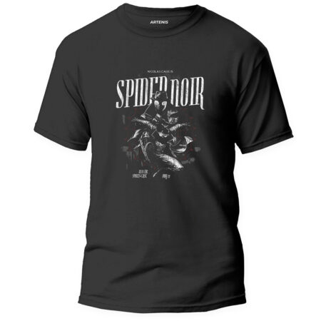 Remera Spiderman Noir